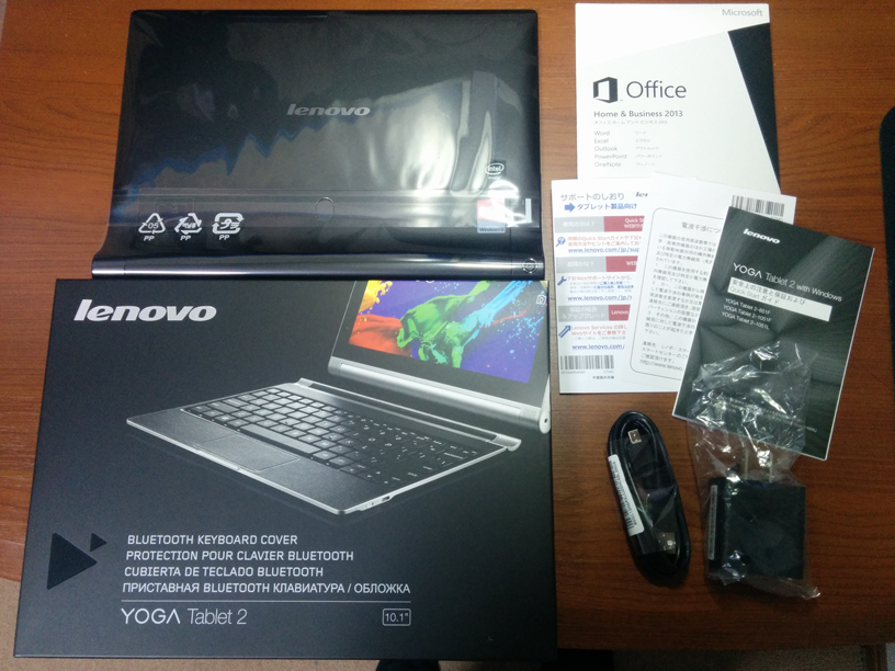 Lenovo YOGA Tablet 2-10 with Windows SIMフリー の購入とレビュー